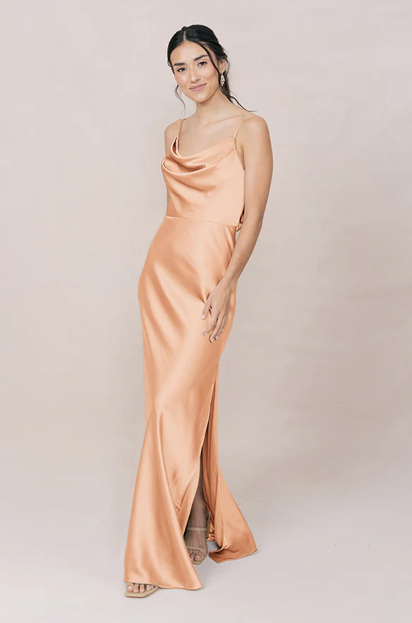 Nadia Satin Dress | Made To Order - Image 99