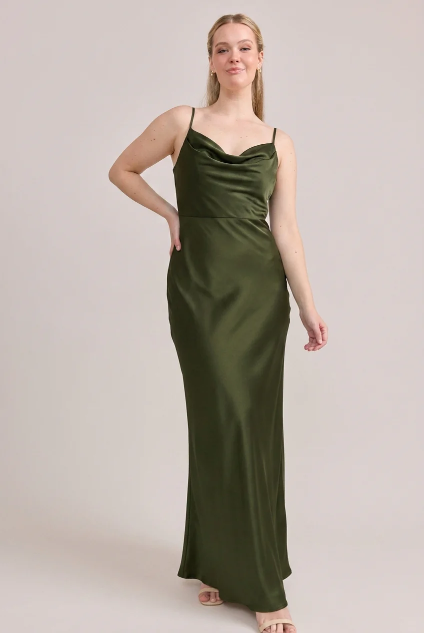Nadia Satin Dress | Ready To Ship - Image 11
