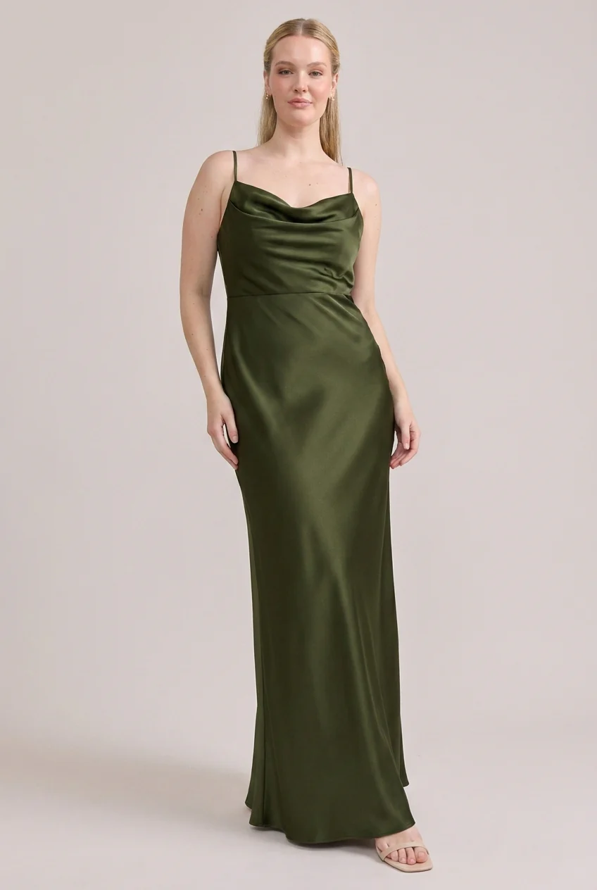 Nadia Satin Dress | Ready To Ship - Image 13