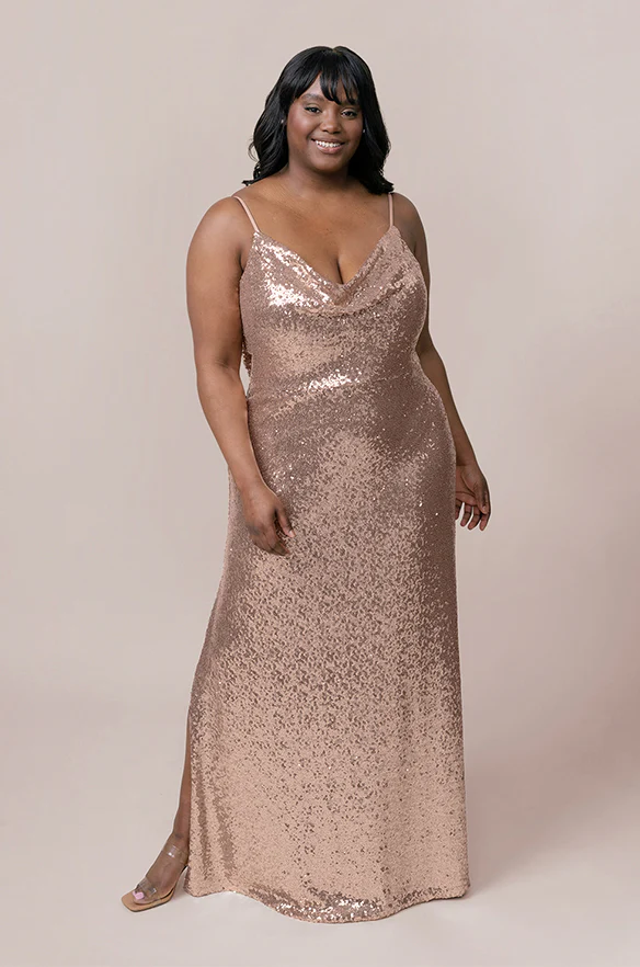 Nadia Sequin Dress | Made To Order - Image 13