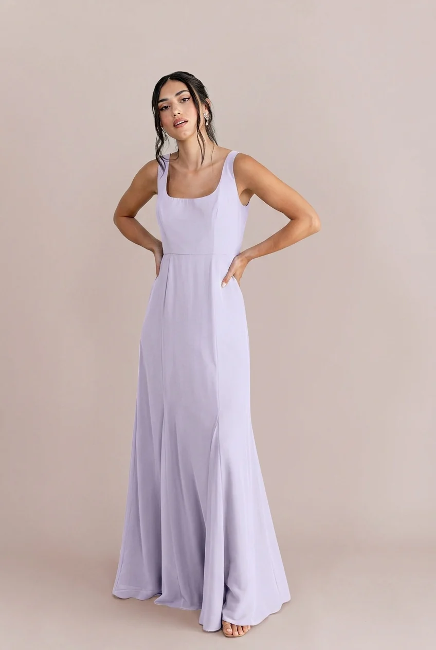 Nicole Chiffon Dress | Made To Order - Image 112
