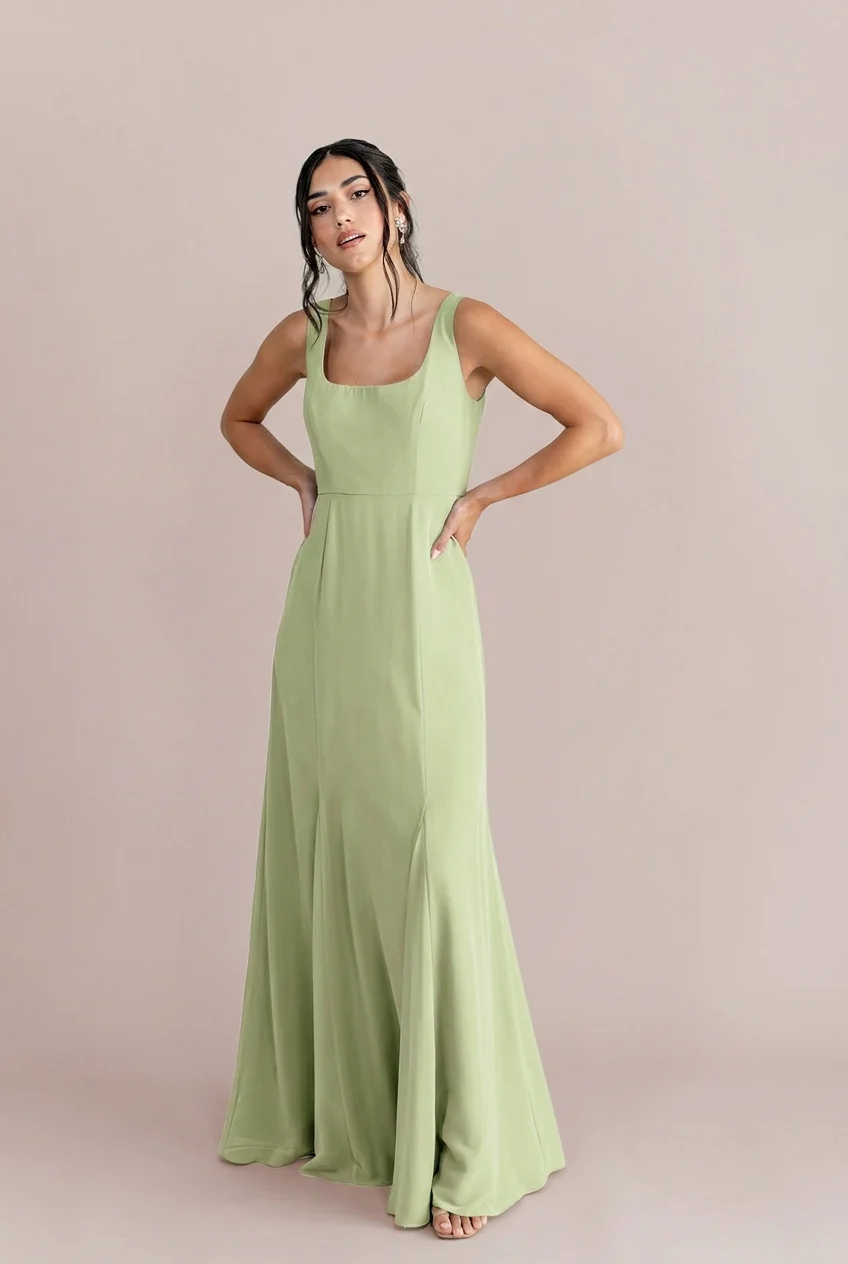 Nicole Chiffon Dress | Made To Order - Image 113