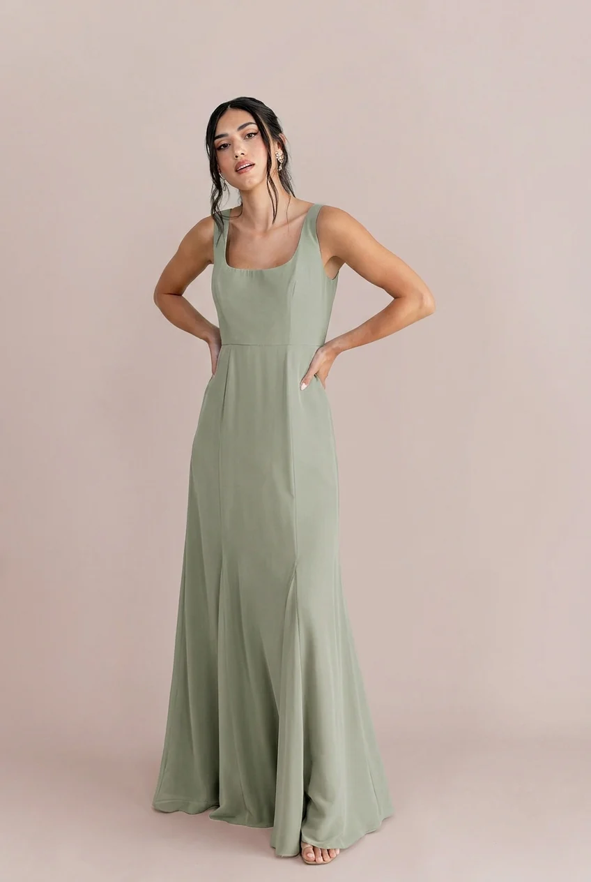 Nicole Chiffon Dress | Made To Order - Image 115