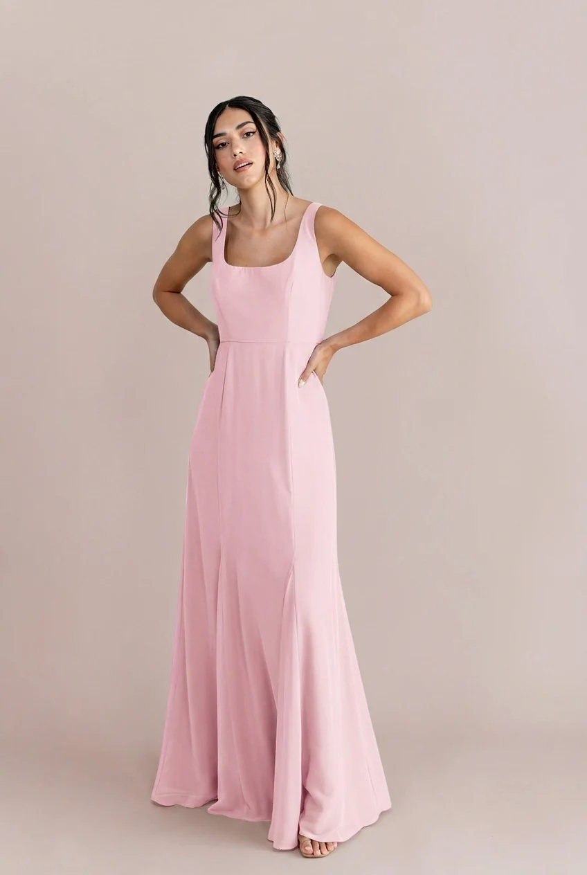Nicole Chiffon Dress | Made To Order - Image 116