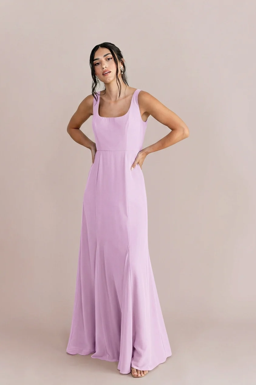Nicole Chiffon Dress | Made To Order - Image 117