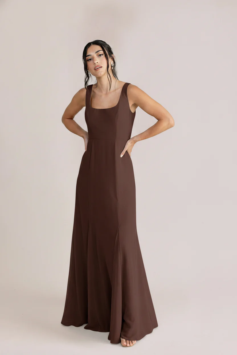 Nicole Chiffon Dress | Made To Order - Image 119