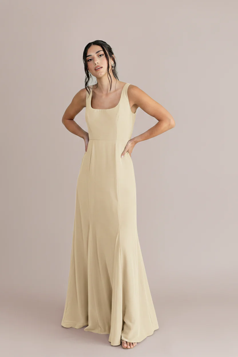Nicole Chiffon Dress | Made To Order - Image 120