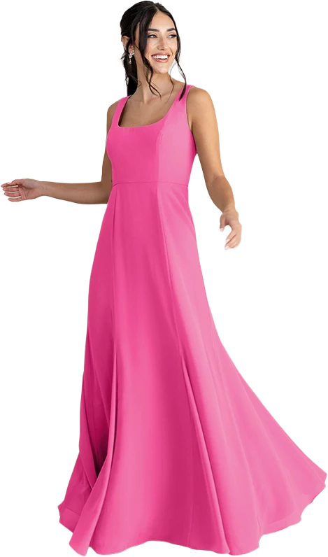Nicole Chiffon Dress | Made To Order - Image 125
