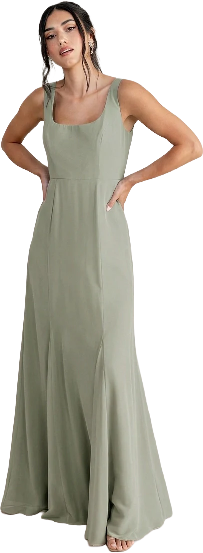 Nicole Chiffon Dress | Made To Order - Image 128