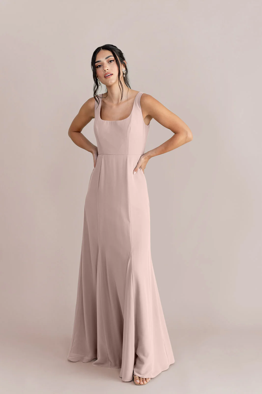 Nicole Chiffon Dress | Made To Order - Image 31