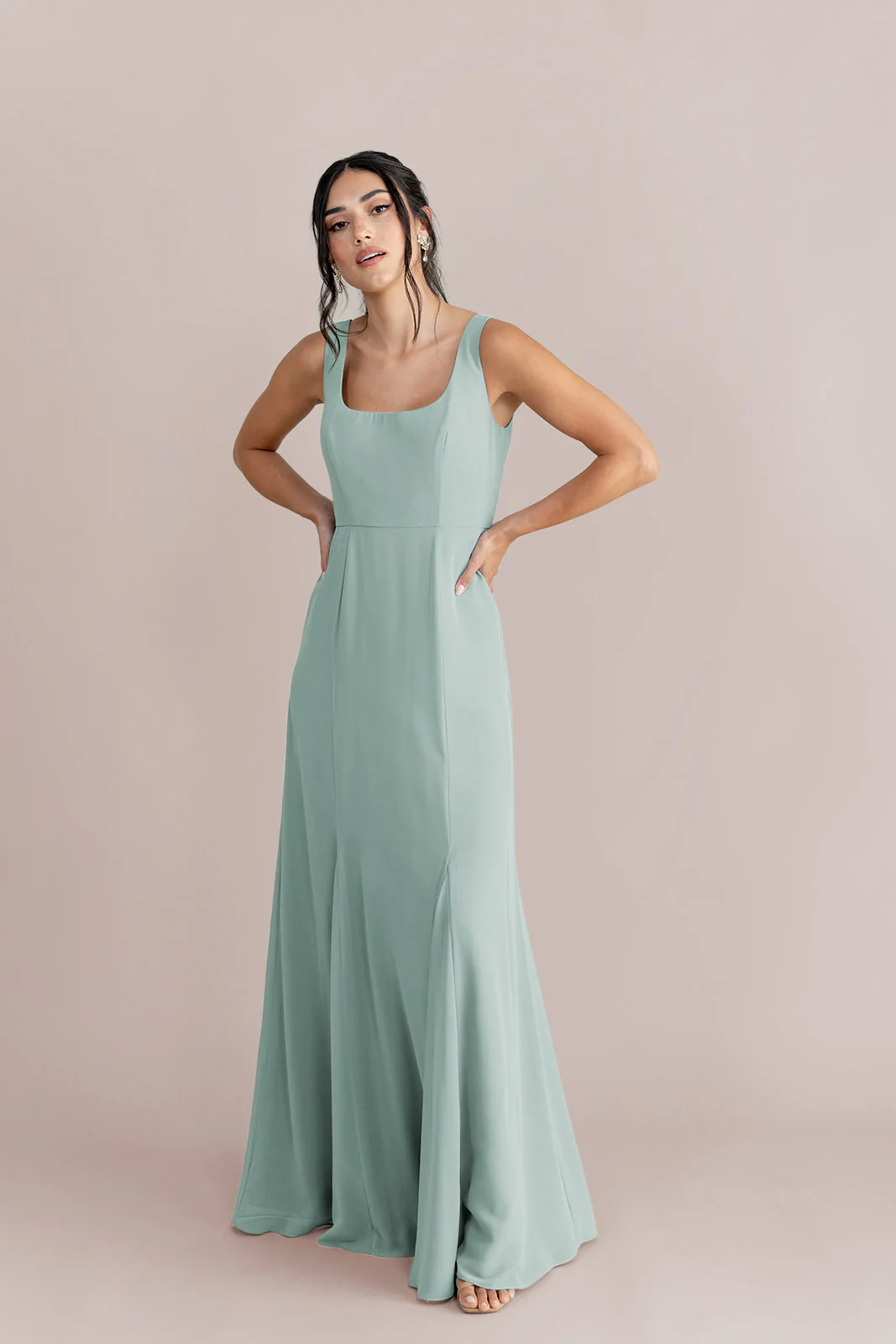 Nicole Chiffon Dress | Made To Order - Image 40
