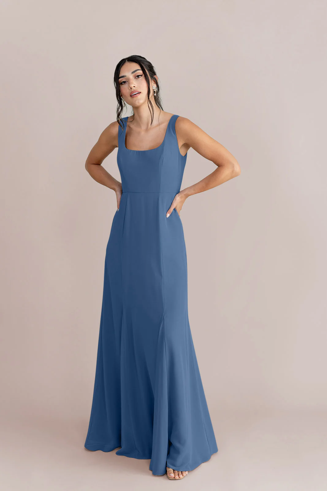 Nicole Chiffon Dress | Made To Order - Image 45