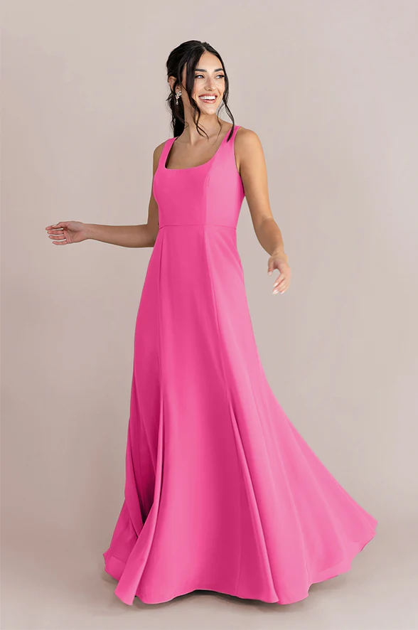 Nicole Chiffon Dress | Made To Order - Image 59
