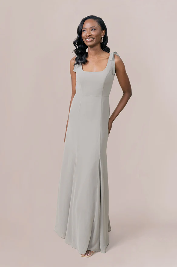Nicole Chiffon Dress | Made To Order - Image 7
