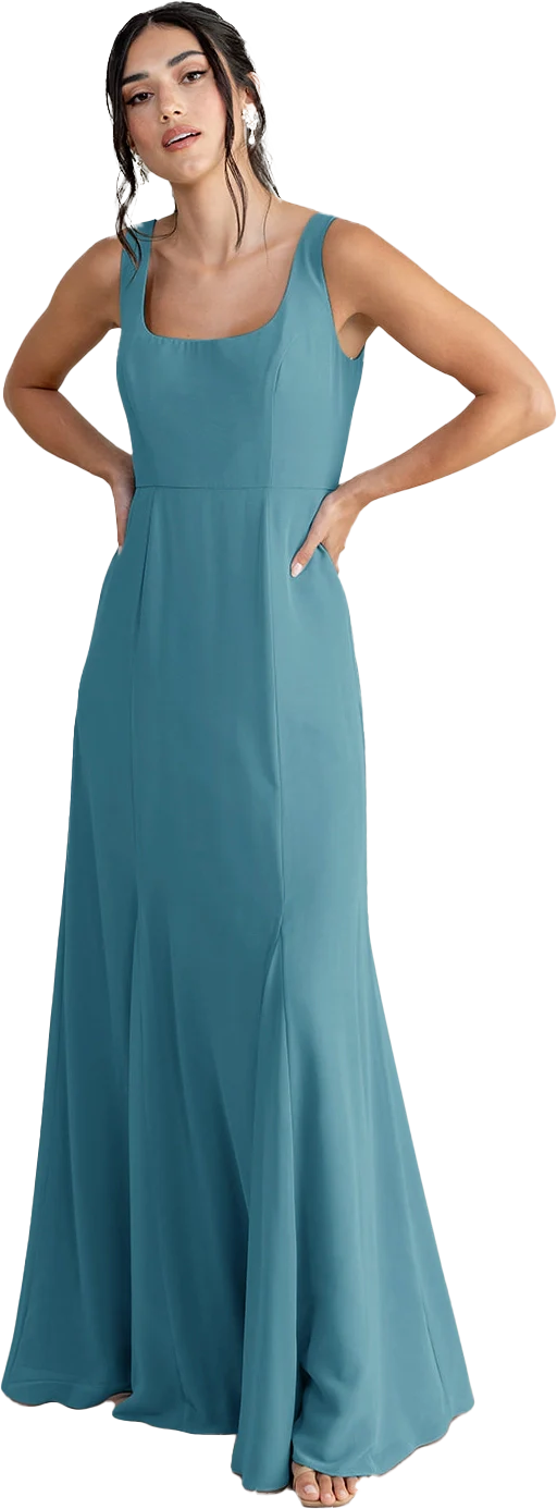 Nicole Chiffon Dress | Made To Order - Image 70