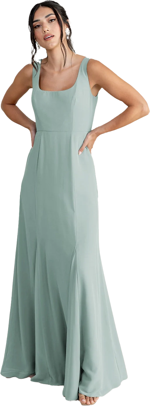 Nicole Chiffon Dress | Made To Order - Image 86