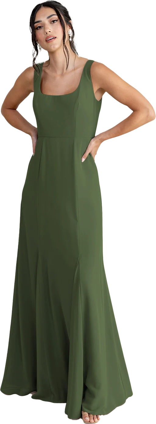 Nicole Chiffon Dress | Made To Order - Image 88