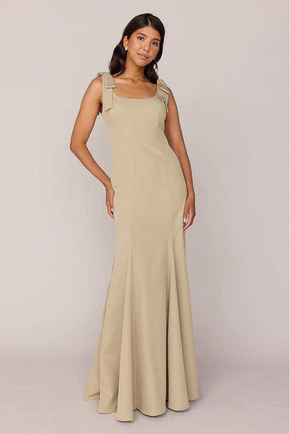 Nicole Crepe Dress | Made To Order - Image 160