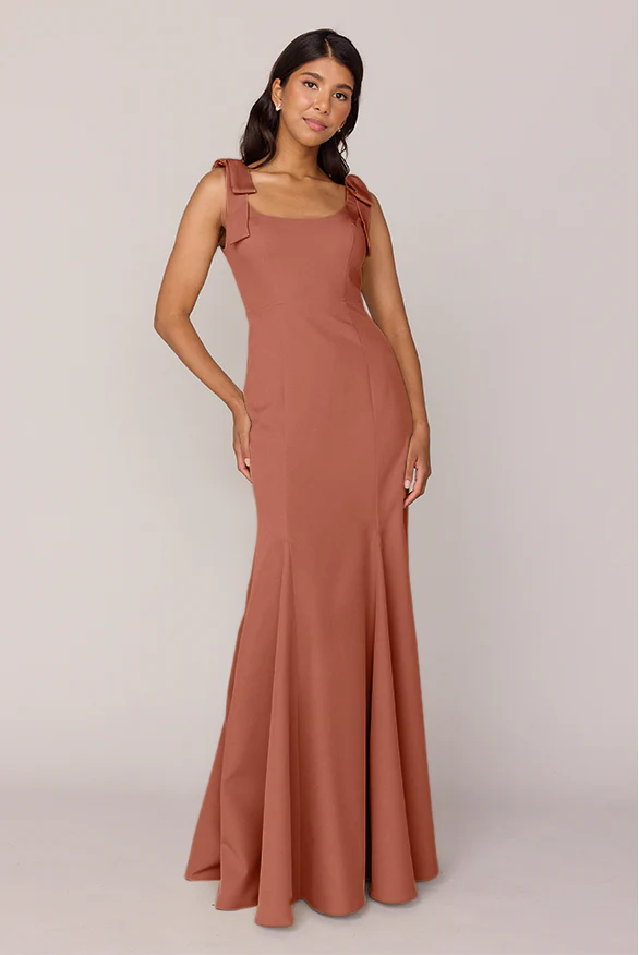 Nicole Crepe Dress | Made To Order - Image 58