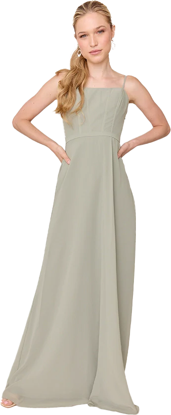 Nova Chiffon Dress | Made To Order - Image 137