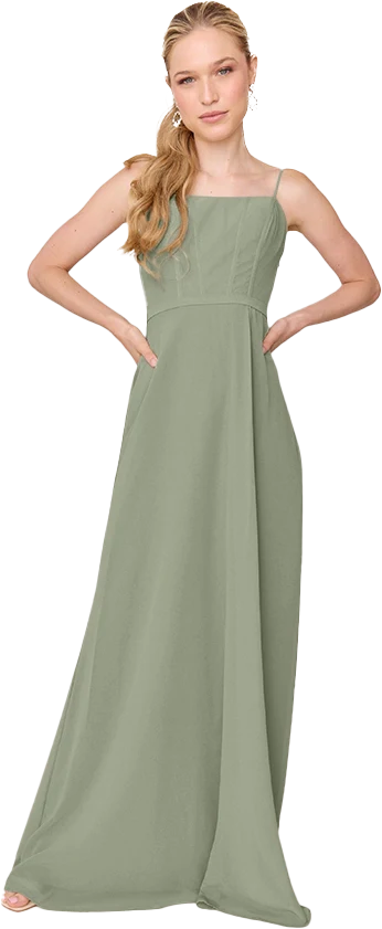 Nova Chiffon Dress | Made To Order - Image 141