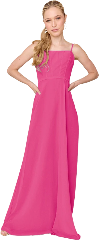 Nova Chiffon Dress | Made To Order - Image 144