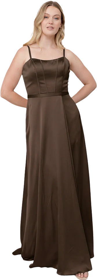 Nova Satin Dress | Made To Order - Image 124