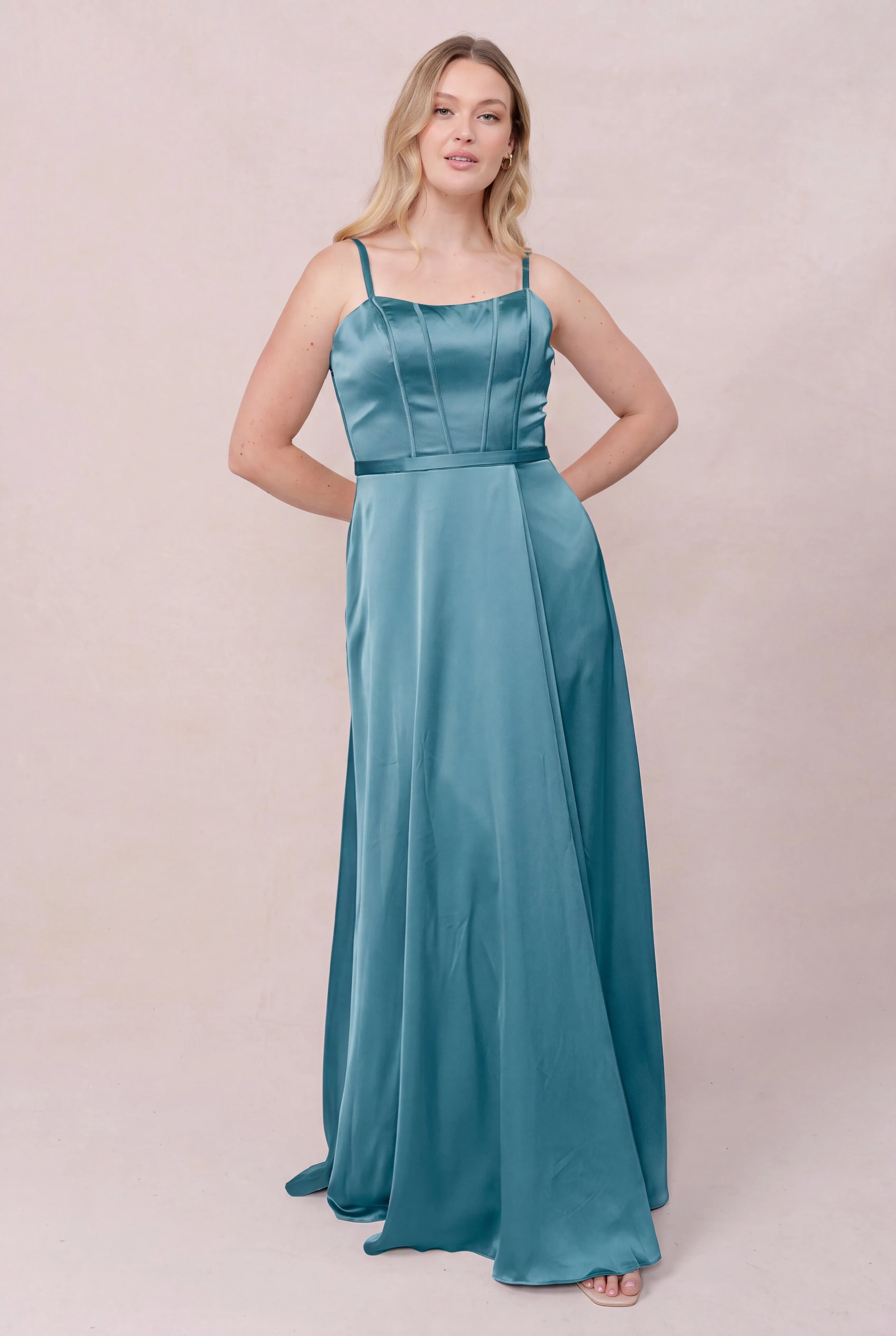 Nova Satin Dress | Made To Order - Image 127