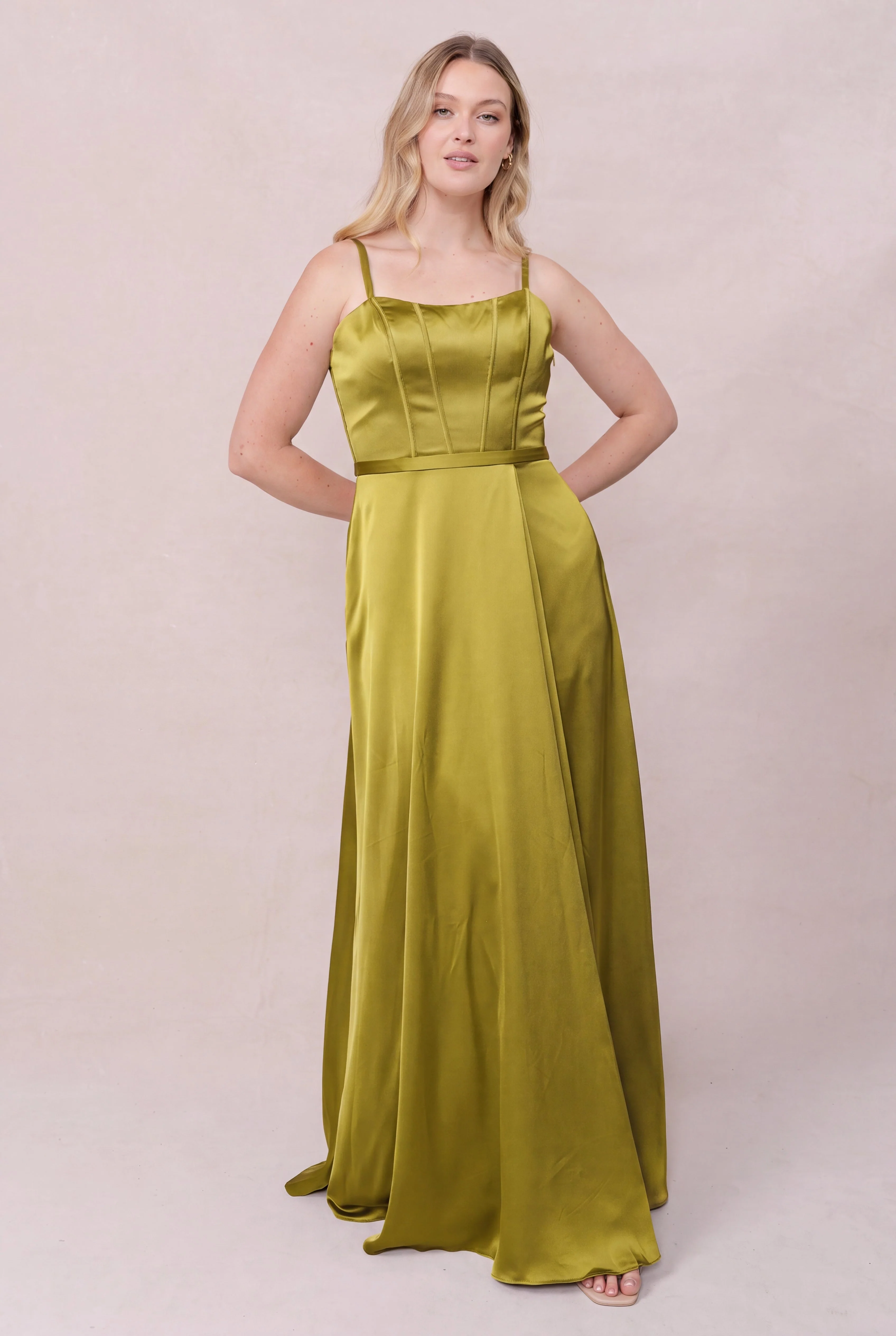 Nova Satin Dress | Made To Order - Image 128