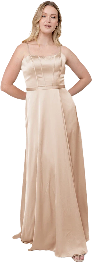 Nova Satin Dress | Made To Order - Image 28