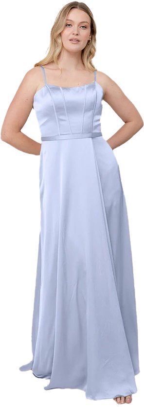 Nova Satin Dress | Made To Order - Image 41