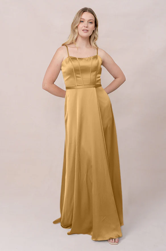 Nova Satin Dress | Made To Order - Image 74