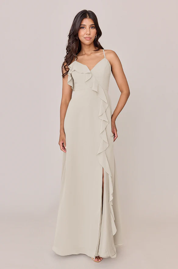Paloma Chiffon Dress | Made To Order - Image 122