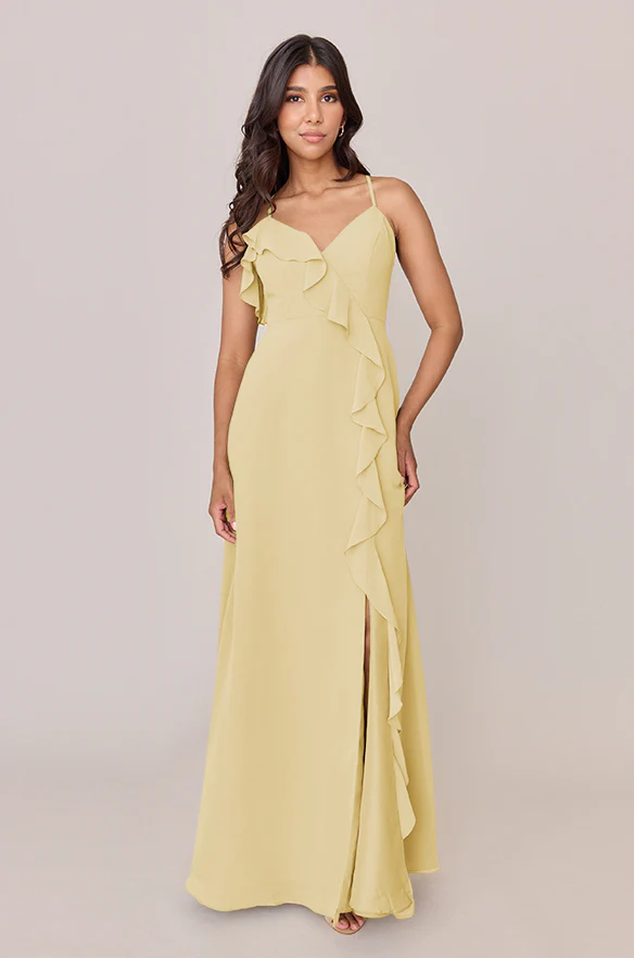 Paloma Chiffon Dress | Made To Order - Image 136