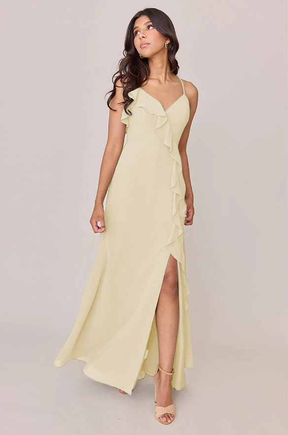 Paloma Chiffon Dress | Made To Order - Image 144
