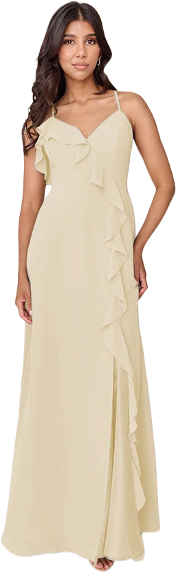 Paloma Chiffon Dress | Made To Order - Image 166