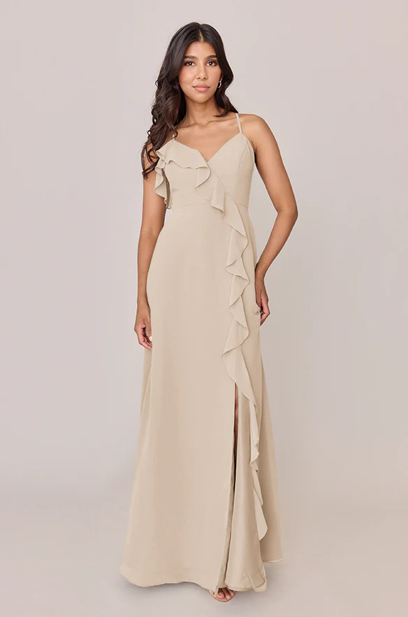 Paloma Chiffon Dress | Made To Order - Image 58