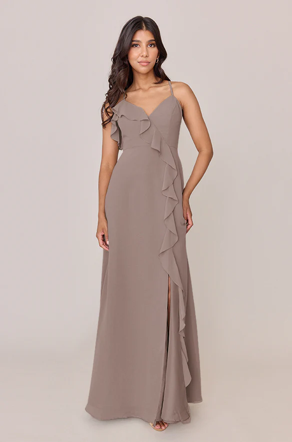 Paloma Chiffon Dress | Made To Order - Image 82