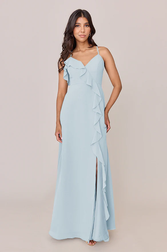 Paloma Chiffon Dress | Made To Order - Image 84
