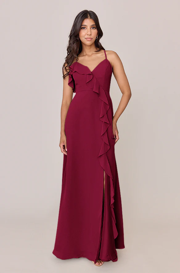 Paloma Chiffon Dress | Made To Order - Image 90
