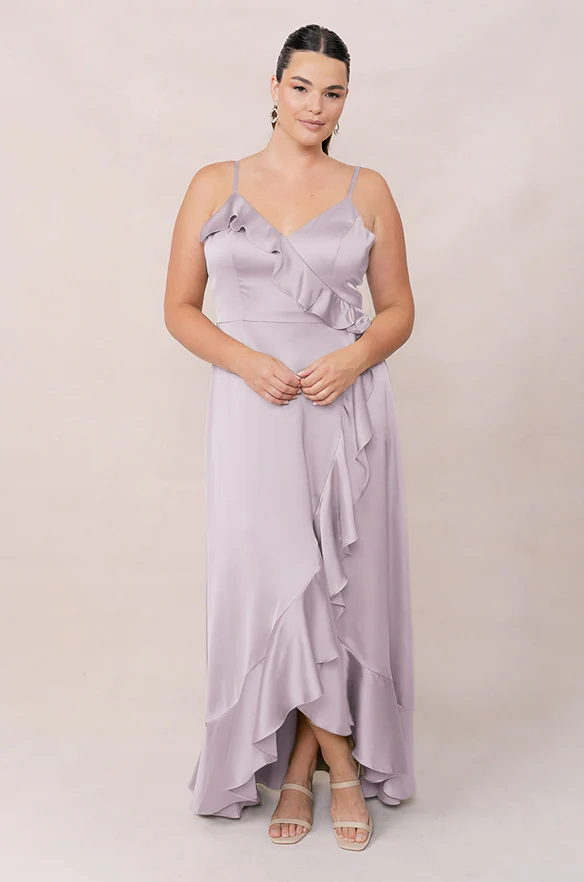 Paloma Satin Dress | Made To Order - Image 102