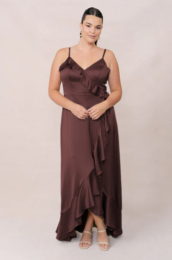 Paloma Satin Dress | Made To Order - Image 104