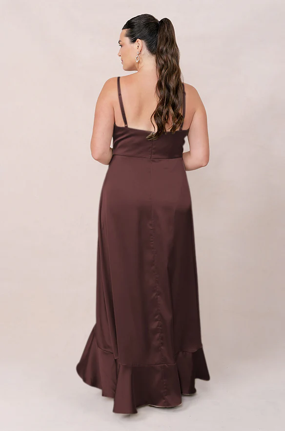 Paloma Satin Dress | Made To Order - Image 105