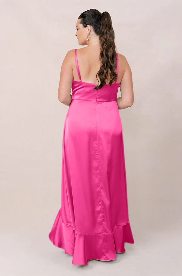 Paloma Satin Dress | Made To Order - Image 107