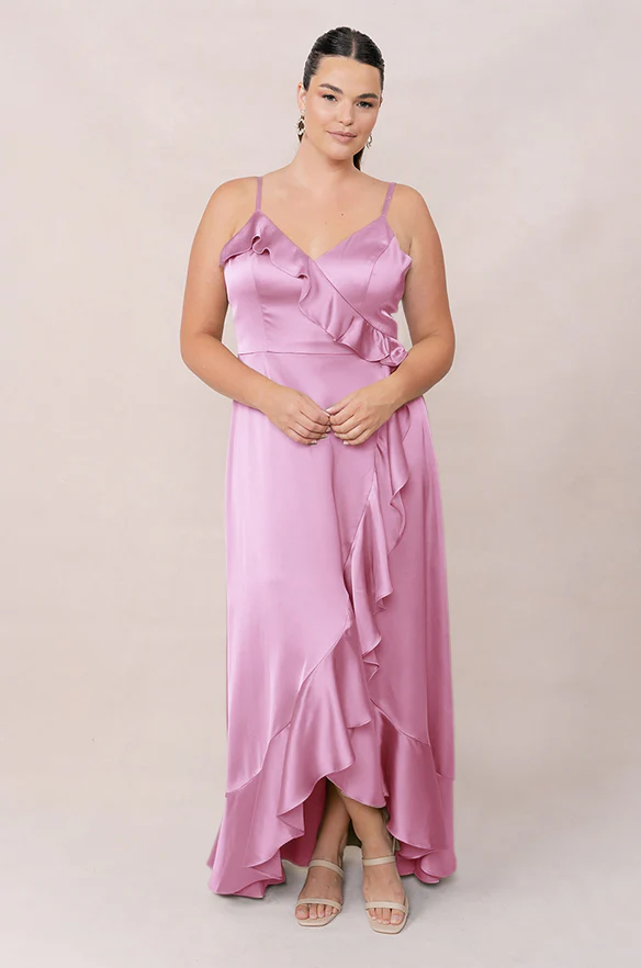 Paloma Satin Dress | Made To Order - Image 108