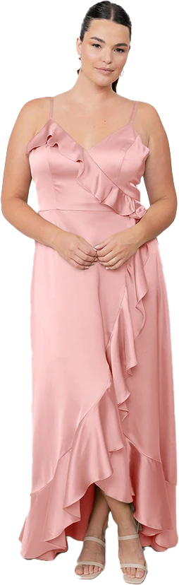 Paloma Satin Dress | Made To Order - Image 11