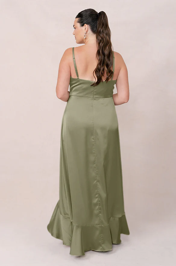 Paloma Satin Dress | Made To Order - Image 111