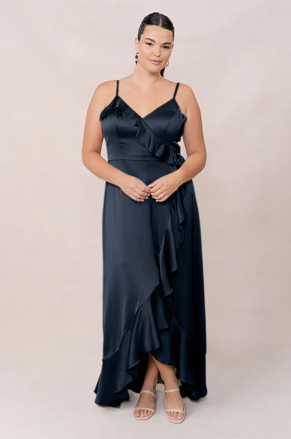 Paloma Satin Dress | Made To Order - Image 112