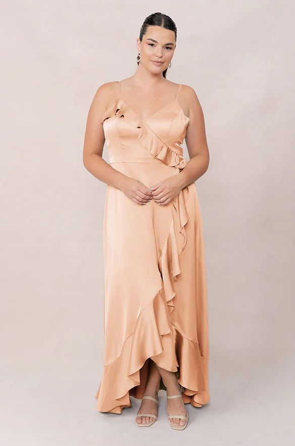 Paloma Satin Dress | Made To Order - Image 114
