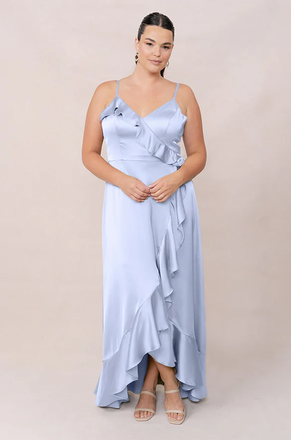 Paloma Satin Dress | Made To Order - Image 116